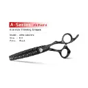 YASAKA High-end 6" Hair Cutting Thinning Scissors with 26 Teeth Sharp Blade, Thinning Shears Crafted From Cobalt Steel,Ultra Sharp & Straight Convex Blade,Ideal For Men Women Salon& Home,Black