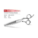 YASAKA High-end Professional Hair Cutting 26 Teeth Thinning Scissors 6 Inch, Cobalt Alloy Steel with Razor-Sharp Convex Blades, Hairdressing Texturizing Scissors For Men Women Salon& Home -Silver
