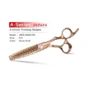 YASAKA High-end 6" Thinning Shears for Hair Cutting - 29 Teeth Sharp Blade, Ultra Sharp & Straight Convex Blade,Crafted from Cobalt Steel,Texturizing Scissors For Men Women Salon& Home,Gold