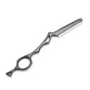 YASAKA Hair Razors for Cutting Hair 6.9",High-end Styling Cutting Razor Kit with Replacement Sharp Blades,Stainless Steel Thinning Texturizing Razor for Salon & Home -11PCS Black