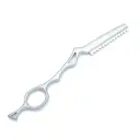 YASAKA High-end Hair Cutting Razor 6.9", Hair Razors For Cutting Hair Styling Razor with Replacement Extremely Sharp Blades for Salon & Home -11PCS Silver
